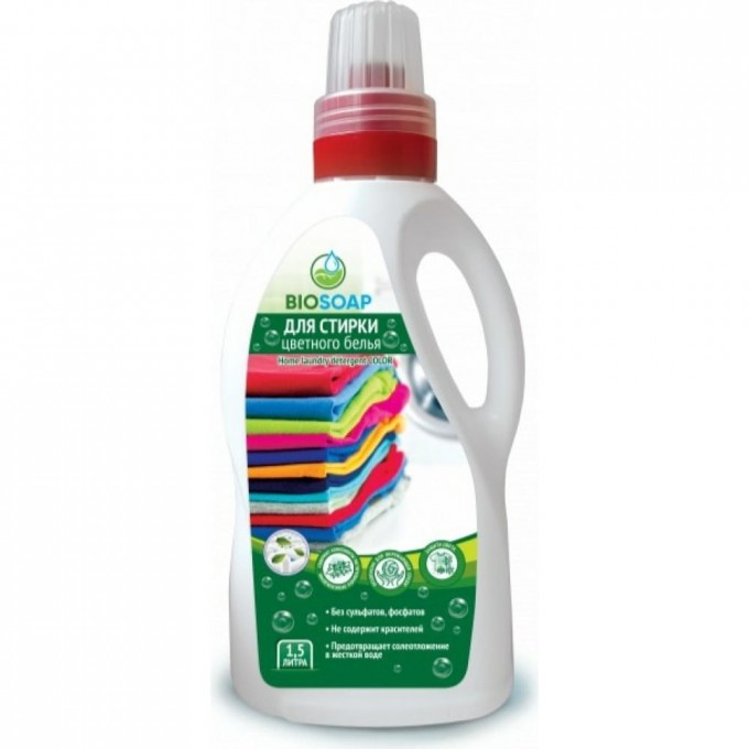 Гель для стирки цветного белья АИС BIOSOAP Home laundry detergent 9130115